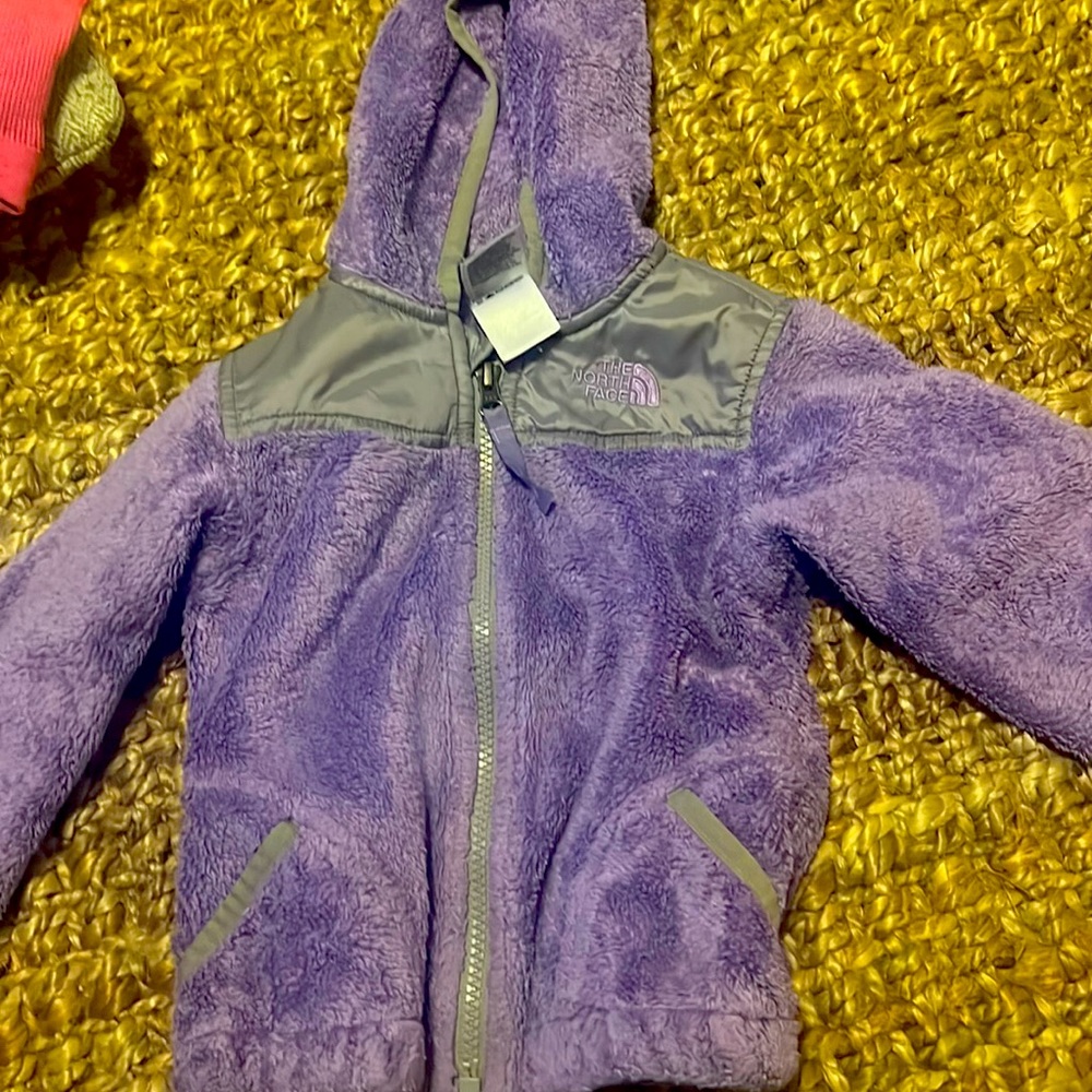 North Face Oso Hoodie purple 3T